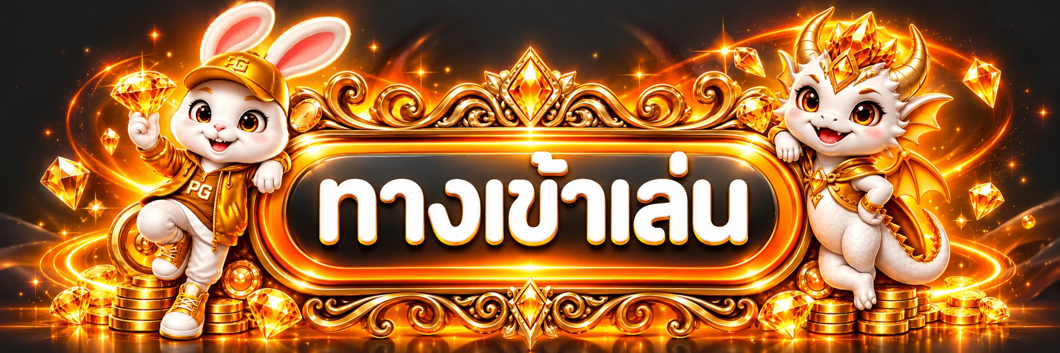 ปุ่มทางเข้าเล่น 1688TEXAS พร้อมมาสคอต PG